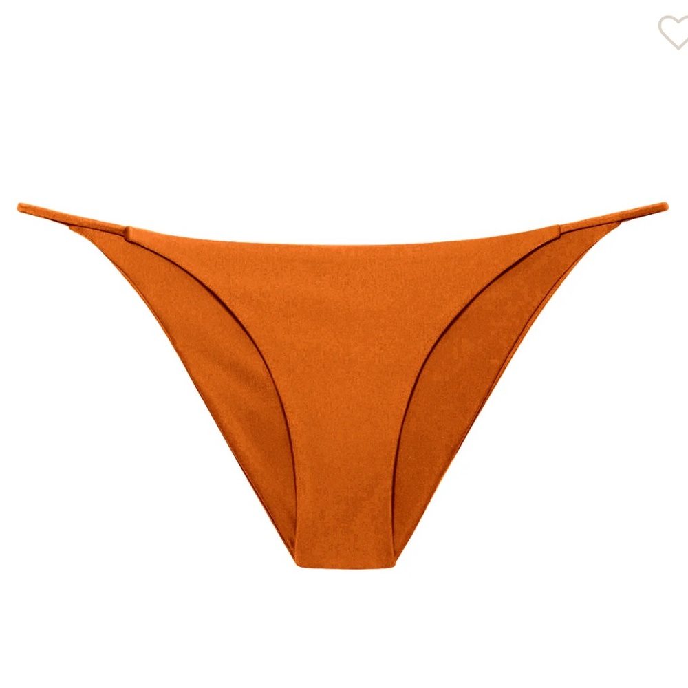 Jade Swim Bare Minimum Bottom Orange Size Small